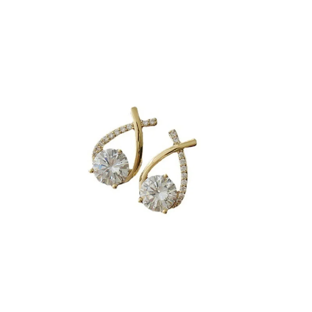 Shimmering Gold Plated Earrings: Stunning Minimalist Design
